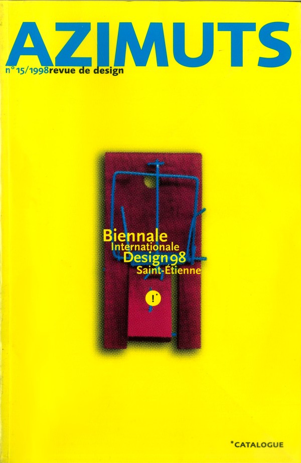 Catalogue 1<sup>ère</sup> Biennale Internationale Design Saint-Étienne